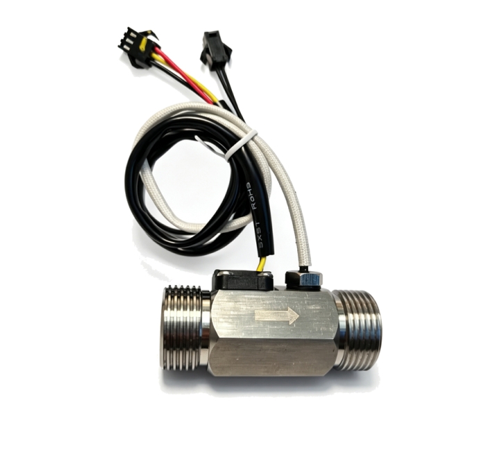 USS-HS43TLT Stainless Steel 3/4" Water Flow Sensor with Temperature NTC10K B3950